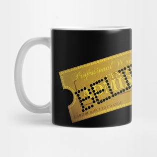 Believe in In Professional Wrestling Polar Express Parody Mug